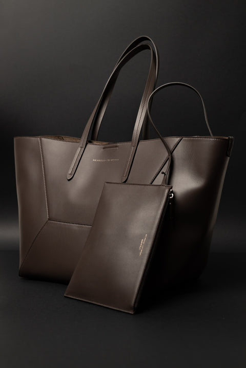 BRUNELLO CUCINELLI DUO BAG MEDIUM REALIZZATA IN PELLE