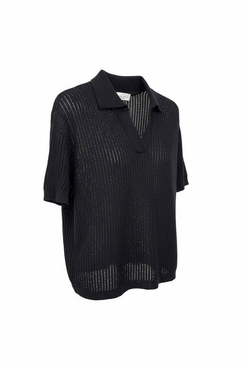 ROBERTO COLLINA POLO MISTO COTONE