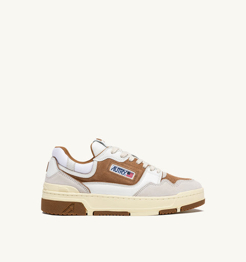 AUTRY SNEAKER CLC PELLE E SUEDE TAB LOGO