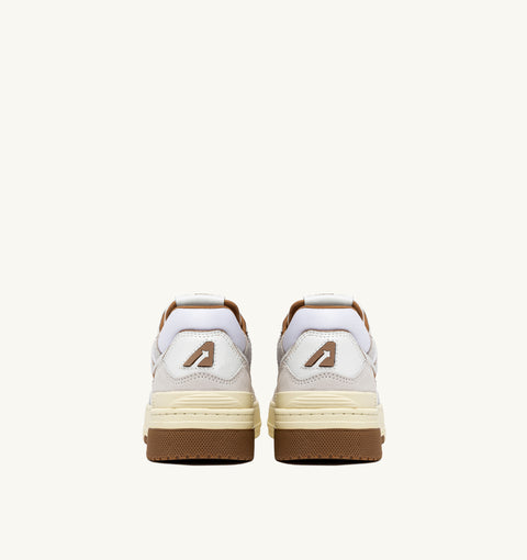 AUTRY SNEAKER CLC PELLE E SUEDE TAB LOGO