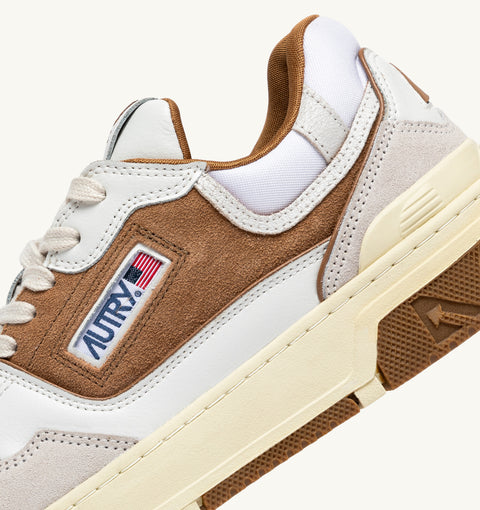 AUTRY SNEAKER CLC PELLE E SUEDE TAB LOGO