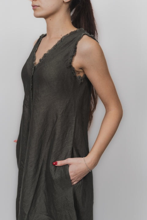 PAROSH ABITO LINO SFRANGIATO