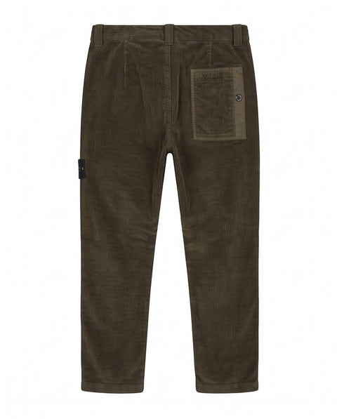 STONE ISLAND PANTALONE OVER VELLUTO
