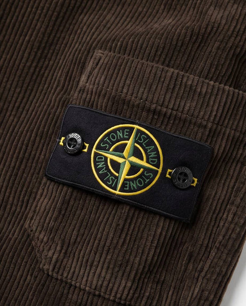 STONE ISLAND PANTALONE OVER VELLUTO