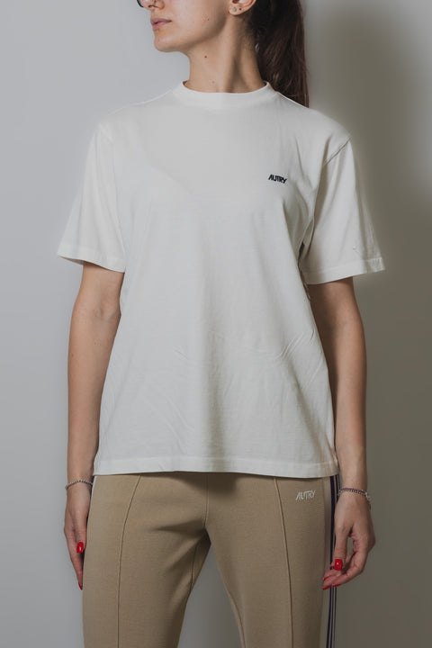 AUTRY T-SHIRT JERSEY LOGO RICAMO SUL PETTO