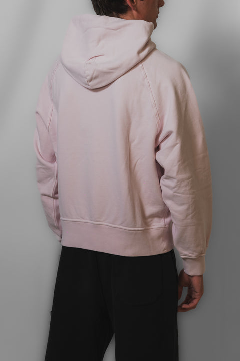 STONE ISLAND FELPA OVER CAPPUCCIO LOGO SPALLA