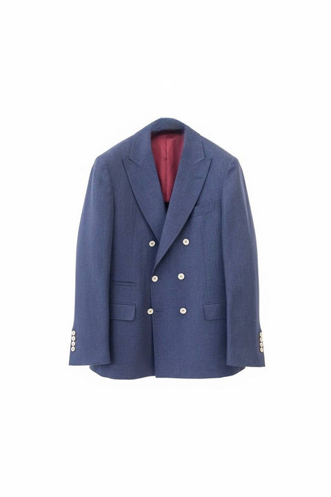 BRUNELLO CUCINELLI GIACCA DOPPIOPETTO LINO