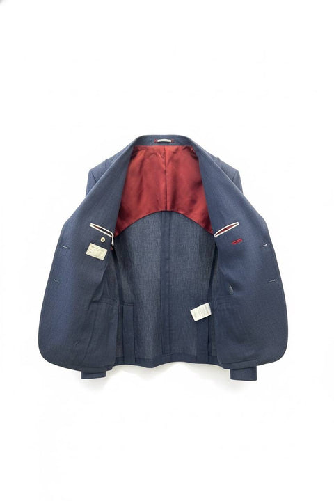 BRUNELLO CUCINELLI GIACCA DOPPIOPETTO LINO