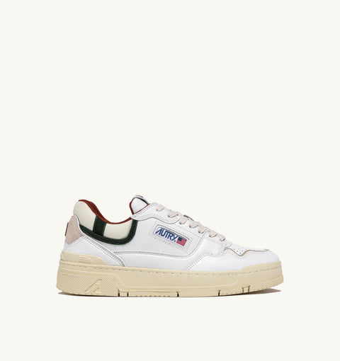 AUTRY SNEAKER CLC PELLE E SUEDE TAB LOGO