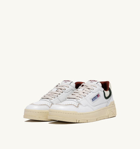 AUTRY SNEAKER CLC PELLE E SUEDE TAB LOGO