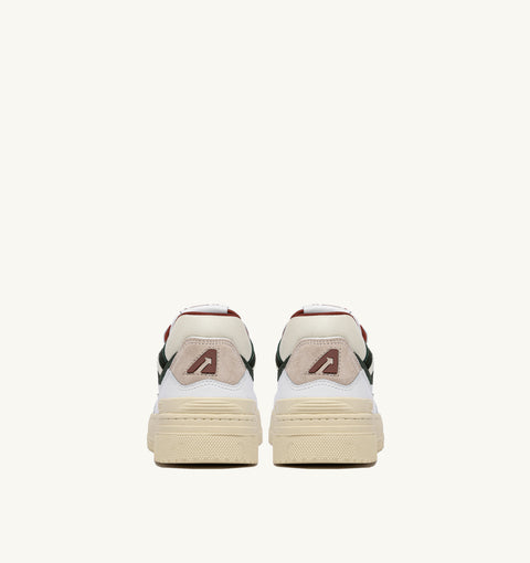 AUTRY SNEAKER CLC PELLE E SUEDE TAB LOGO