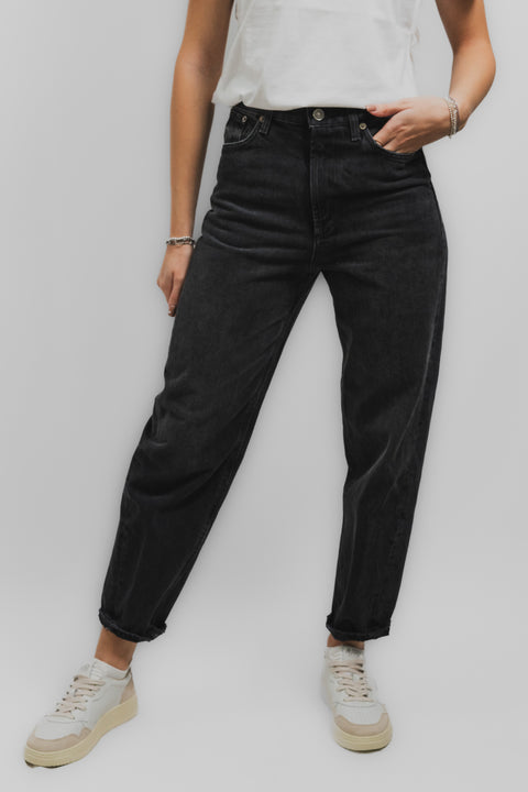 DONDUP BESSIE DENIM GAMBA BALOON