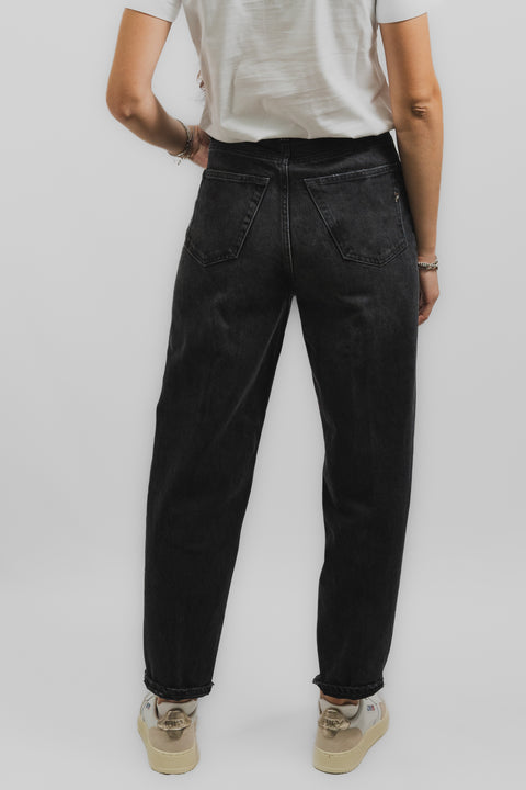 DONDUP BESSIE DENIM GAMBA BALOON