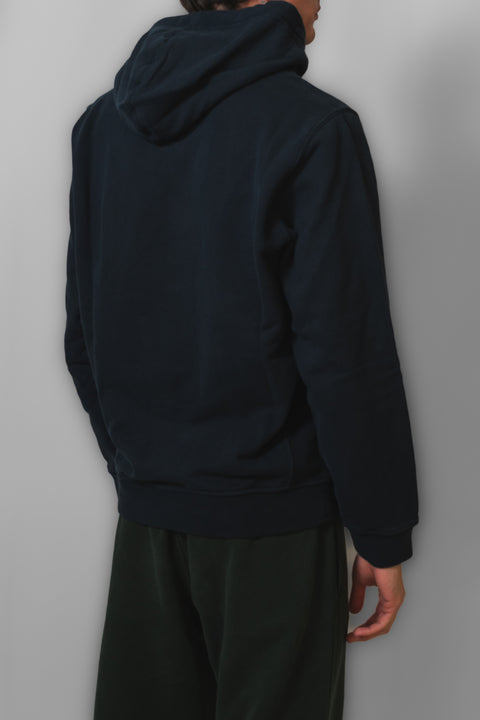 STONE ISLAND FELPA CAPPUCCIO CON LOGO SPALLA