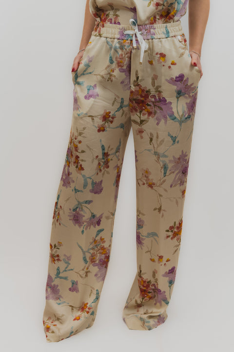 HERNO PANTALONE CADIS PALAZZO FANTASIA