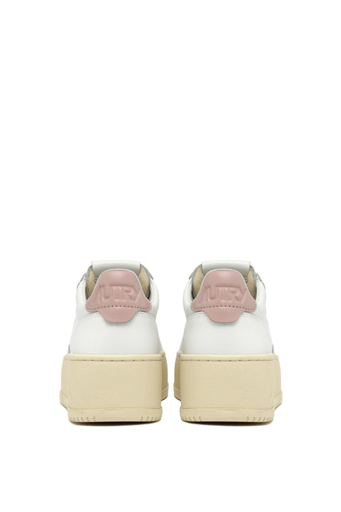 AUTRY SNEAKER PELLE FONDO PLATFORM TAB LOGO