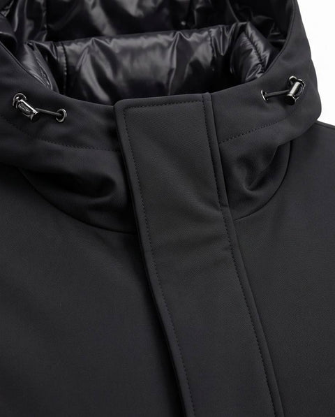 HERNO JACKET CORTA CAPPUCCIO NYLON