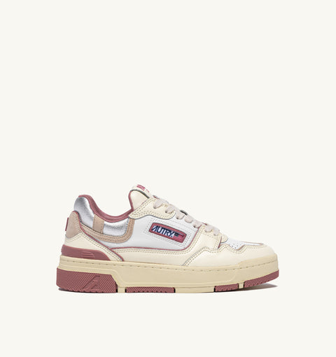 AUTRY SNEAKER CLC PELLE E SUEDE TAB LOGO
