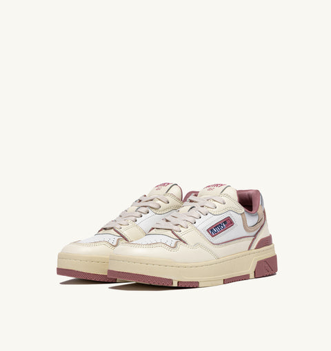 AUTRY SNEAKER CLC PELLE E SUEDE TAB LOGO