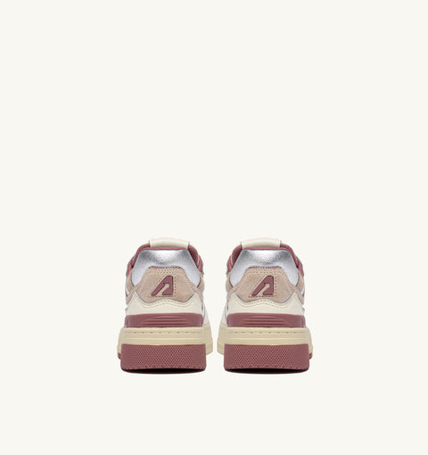 AUTRY SNEAKER CLC PELLE E SUEDE TAB LOGO