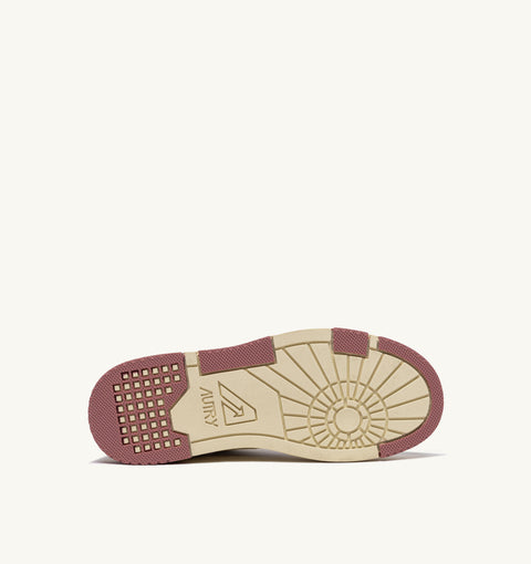 AUTRY SNEAKER CLC PELLE E SUEDE TAB LOGO