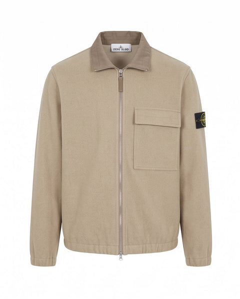 STONE ISLAND OVER SHIRT FLANELLA
