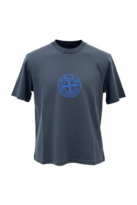 STONE ISLAND T-SHIRT JERSEY MACROLOGO