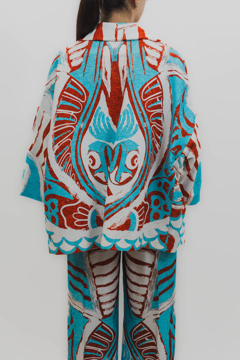 STELLA JEAN CABAN OVER DOPPIOPETTO COTONE FANTASIA