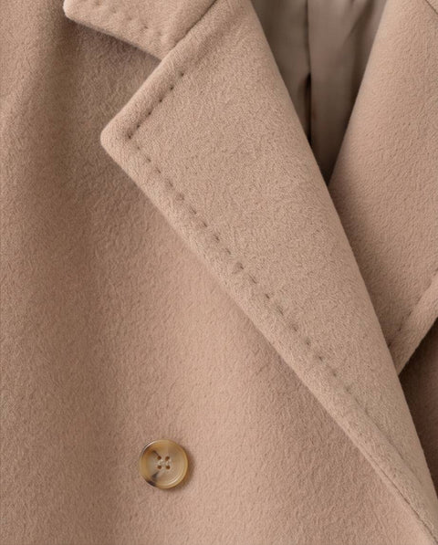 MAX MARA REBUS GIACCONE DOPPIOPETTO LANA E CASHMERE