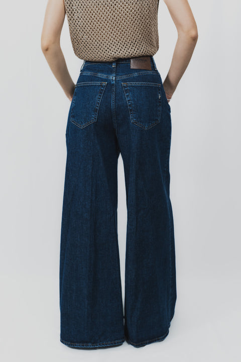 DONDUP MGGIE JEANS GAMBA CON POINCES
