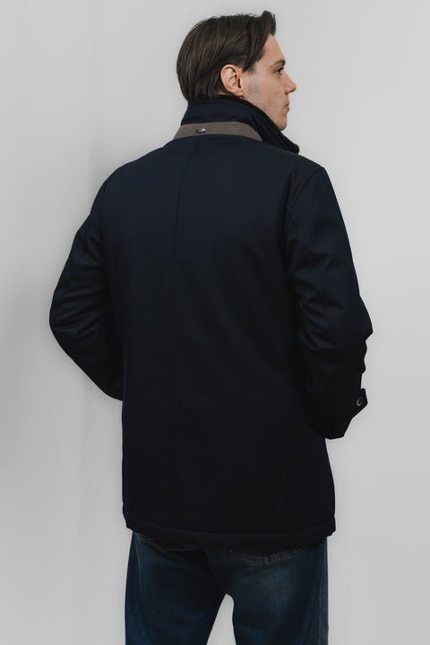 HERNO GIACCA TREQUARTIO LANA LORO PIANA