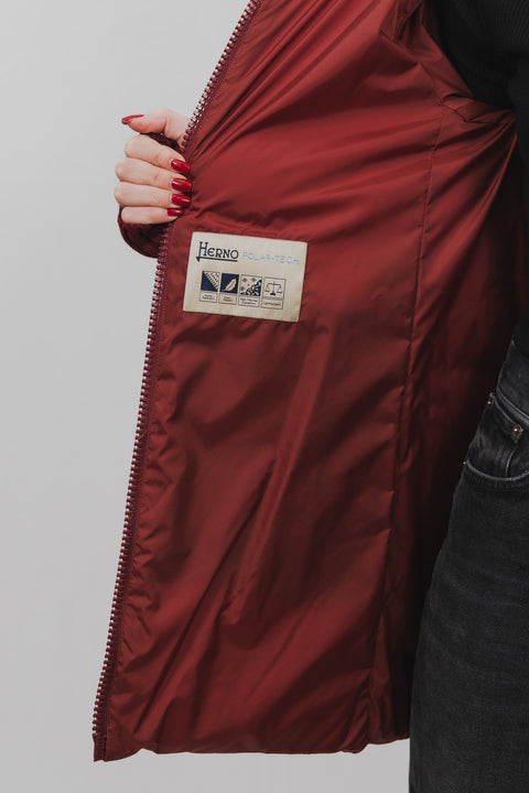 HERNO PIUMINO 3/4 POLARTECH NYLON CHAMONIX