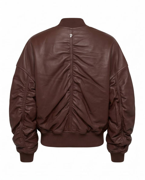 DONDUP BOMBER PELLE ZIP