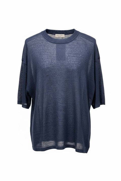ROBERTO COLLINA T-SHIRT OVERE LINO