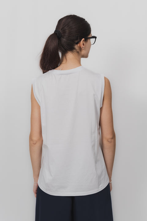 PAROSH T-SHIRT LOGO JERSEY