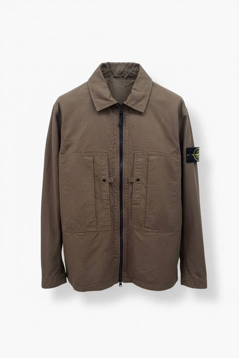 STONE ISLAND OVERSHIRT COTONE ORGANICO