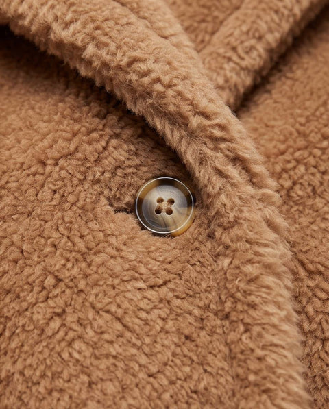 MAX MARA TEDDY CAMMELLO E SETA