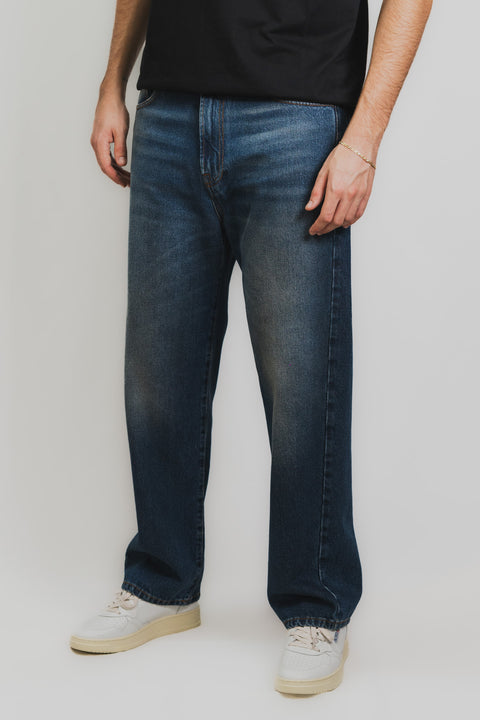 MSGM JEANS GAMBA DRITTA