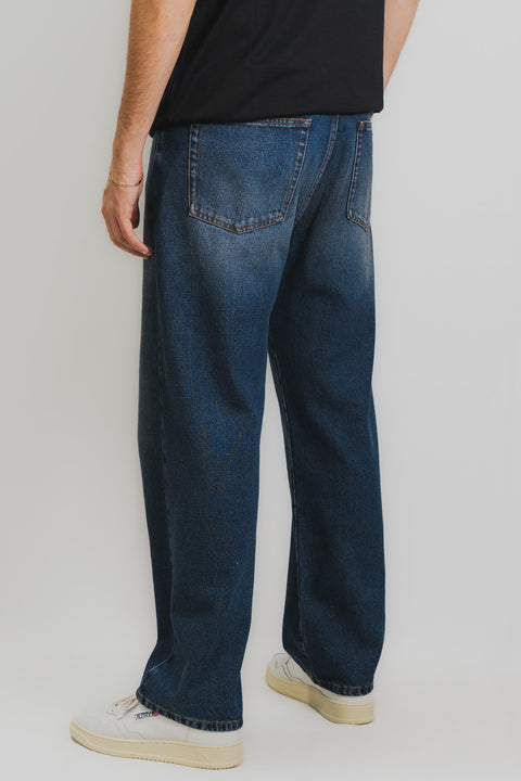 MSGM JEANS GAMBA DRITTA