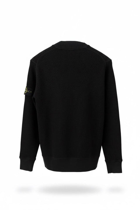 STONE ISLAND FELPA OVER LOGO BRACCIO