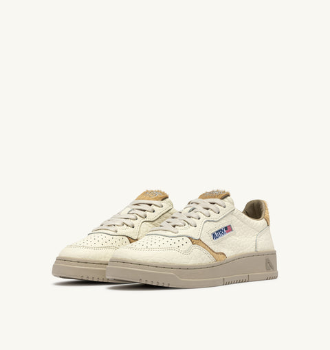 AUTRY SNEAKER PELLE ELEFANTE E CAVALLINO TAB LOGO