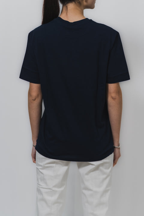 ETRO T-SHIRT JERSEY LOGO RICAMO