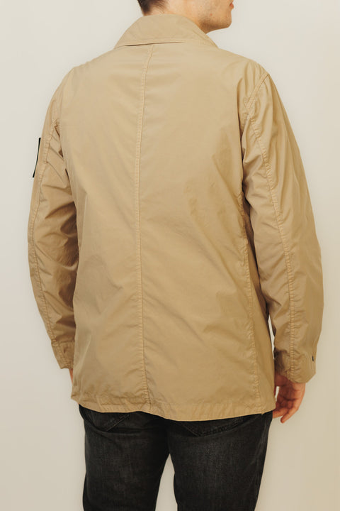 STONE ISLAND TRENCH 1 PETTO E 1/2 REALIZZATO IN NYLON CMPATTO LIGHT BOTTONI IN METALLO