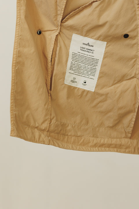 STONE ISLAND TRENCH 1 PETTO E 1/2 REALIZZATO IN NYLON CMPATTO LIGHT BOTTONI IN METALLO