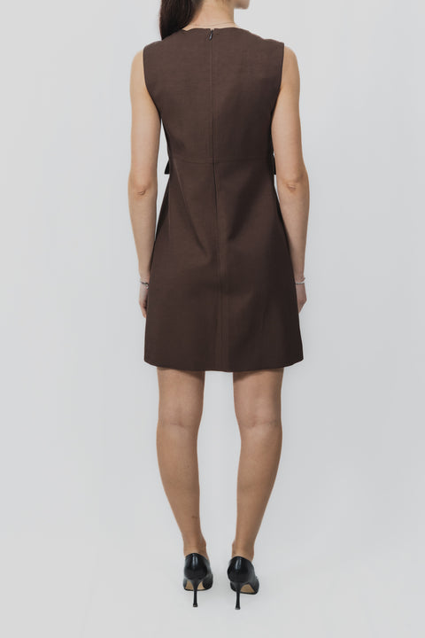 PAROSH ABITO CORTO MISTO LINO