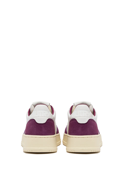 AUTRY SNEAKER BICOLOR PELLE E SUEDE TAB LOGO