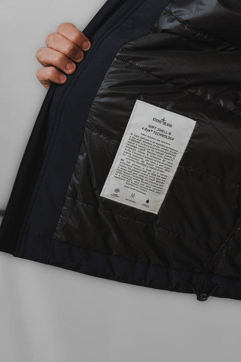 STONE ISLAND PARKA CORTO SOFT SHELL INTERNO PRIMELOFT