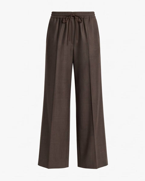 MAX MARA PANTONE PANTALONE LANA OVER CULISSE