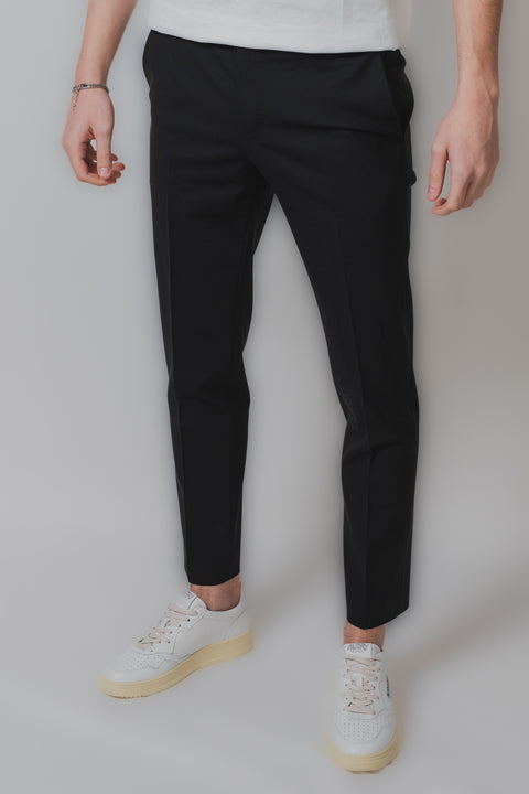 PT TORINO DIECI PANTALONE IN LANA STRETCH VENTRE PIATTO FONDO 17 cm.