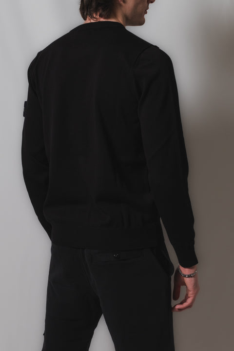 STONE ISLAND MAGLIA GIROCOLLO REALIZZATA NEL CLASSICO COTONE FINEZZA 14 VESTIBILITA  REGULAR